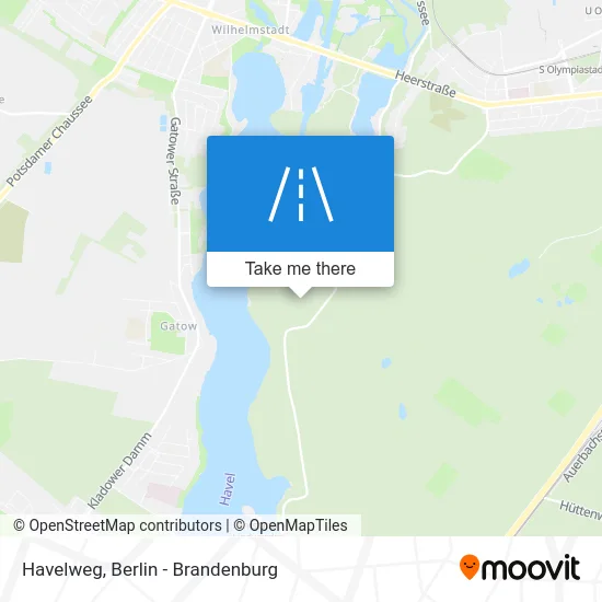 Havelweg map