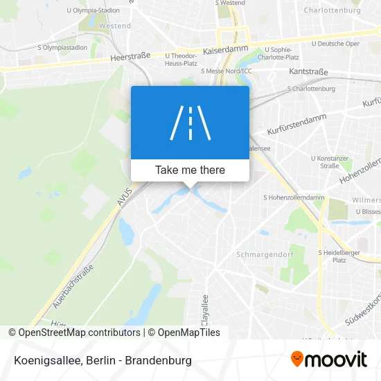 Карта Koenigsallee