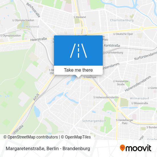 Margaretenstraße map