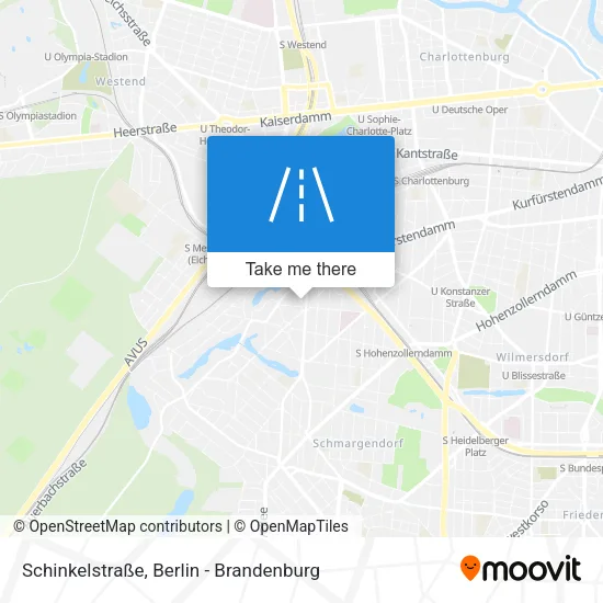 Карта Schinkelstraße
