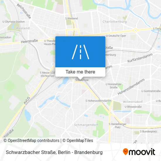Карта Schwarzbacher Straße