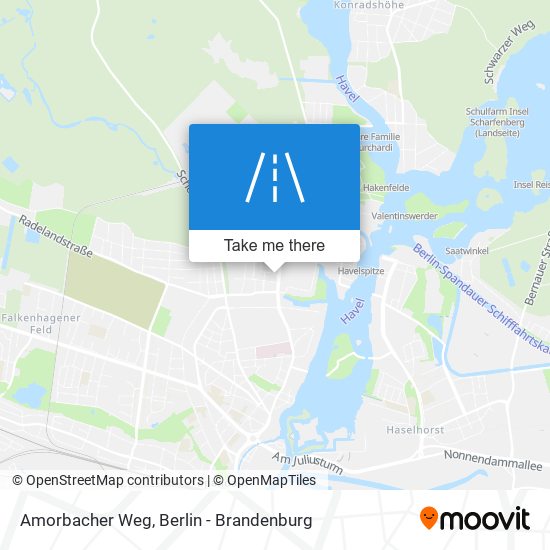Карта Amorbacher Weg