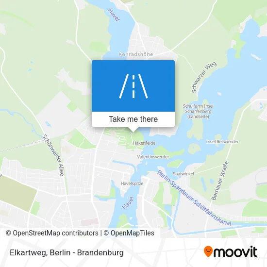 Карта Elkartweg