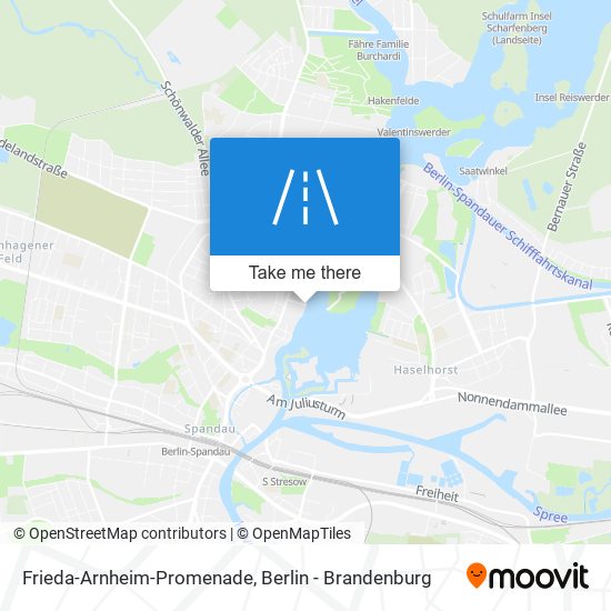 Frieda-Arnheim-Promenade map