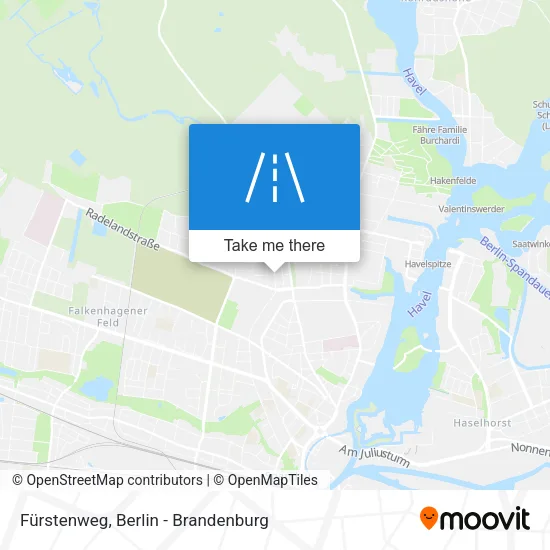 Карта Fürstenweg