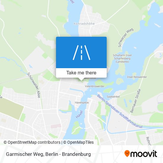 Garmischer Weg map