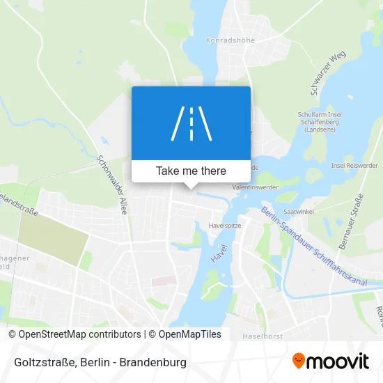 Карта Goltzstraße