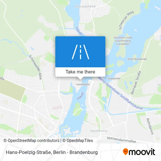 Hans-Poelzig-Straße map