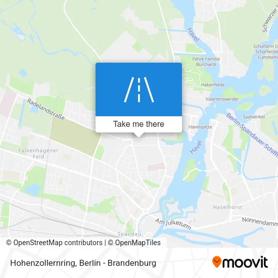 Карта Hohenzollernring