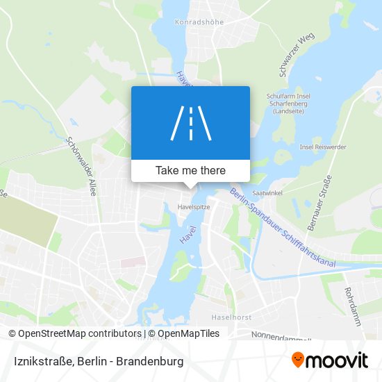 Карта Iznikstraße
