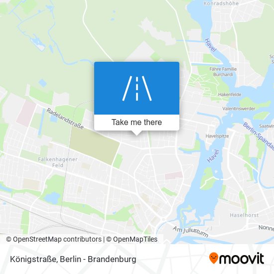 Königstraße map