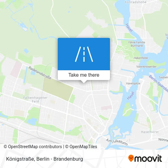 Карта Königstraße