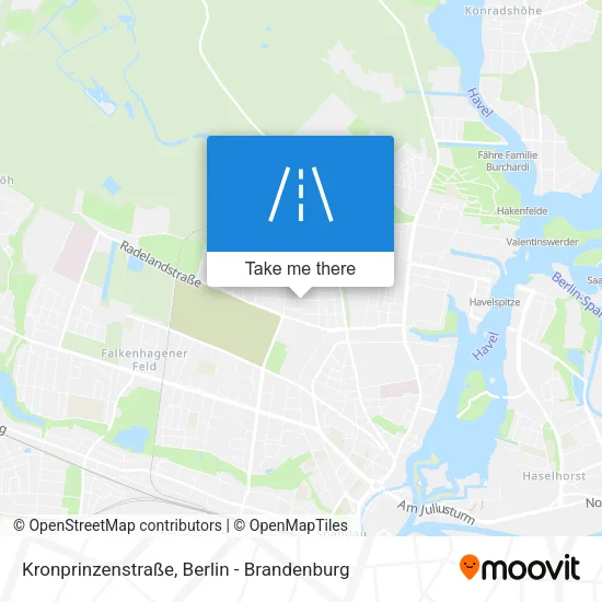 Карта Kronprinzenstraße
