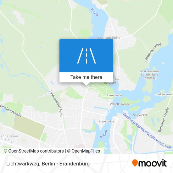 Карта Lichtwarkweg