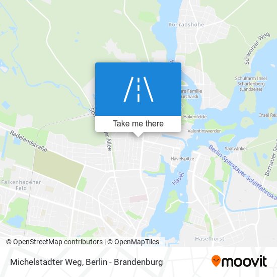 Michelstadter Weg map