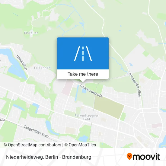Карта Niederheideweg
