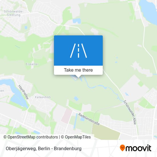 Oberjägerweg map