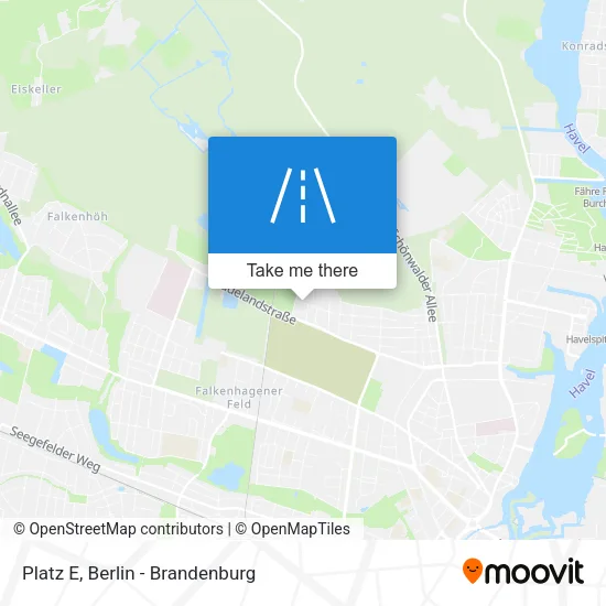 Карта Platz E