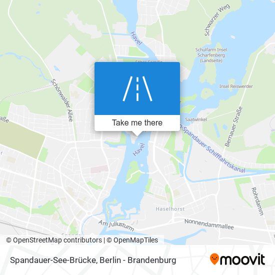 Spandauer-See-Brücke map