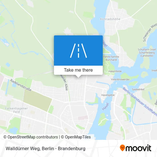 Карта Walldürner Weg