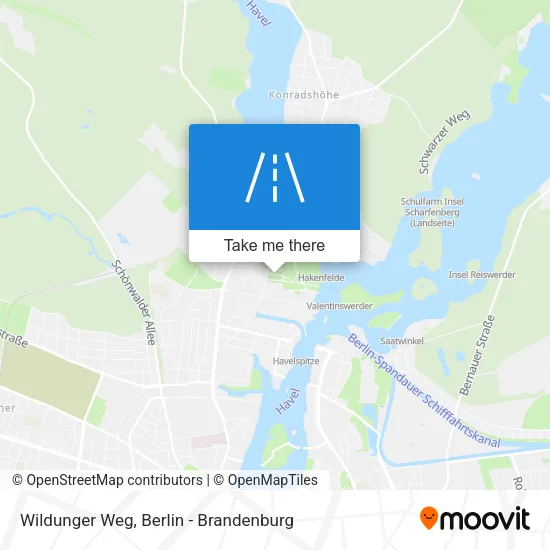 Карта Wildunger Weg