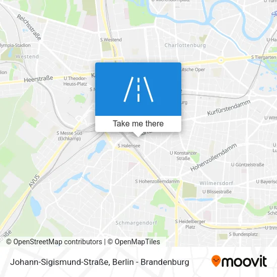 Карта Johann-Sigismund-Straße