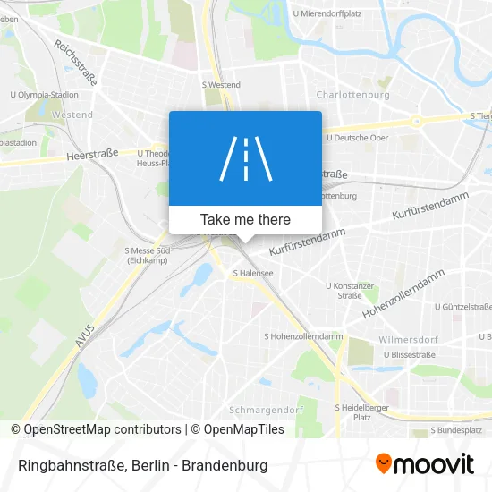 Карта Ringbahnstraße