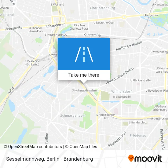 Карта Sesselmannweg