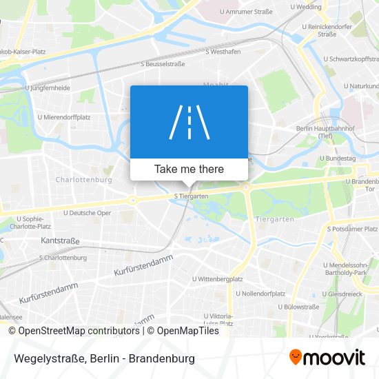 Wegelystraße map