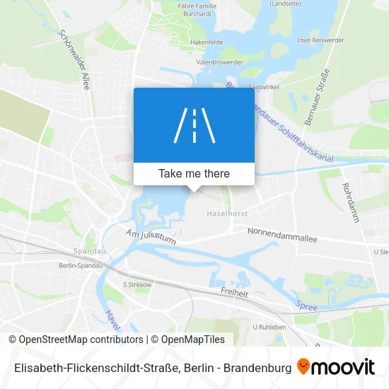 Карта Elisabeth-Flickenschildt-Straße