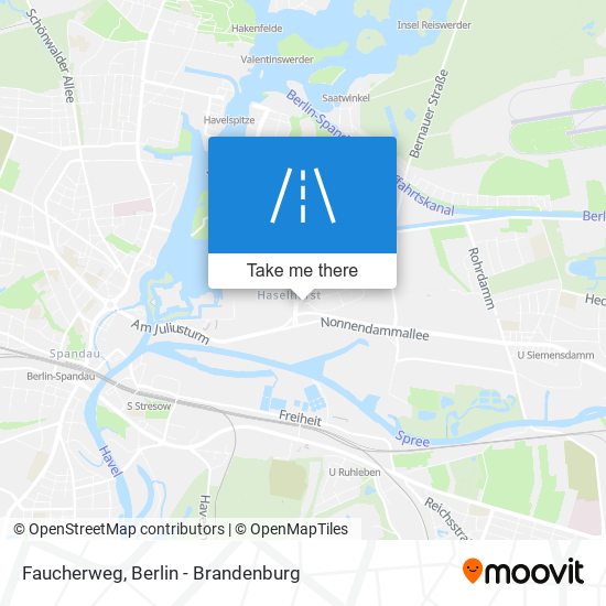Faucherweg map