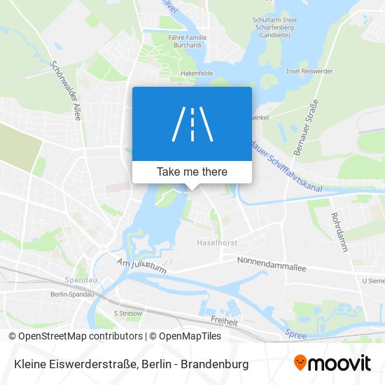 Kleine Eiswerderstraße map