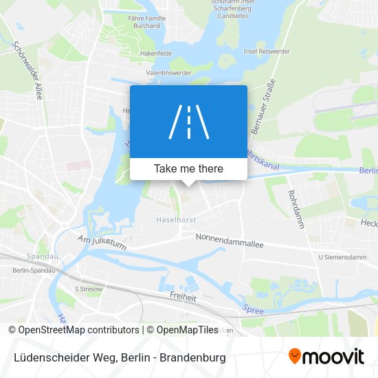 Lüdenscheider Weg map