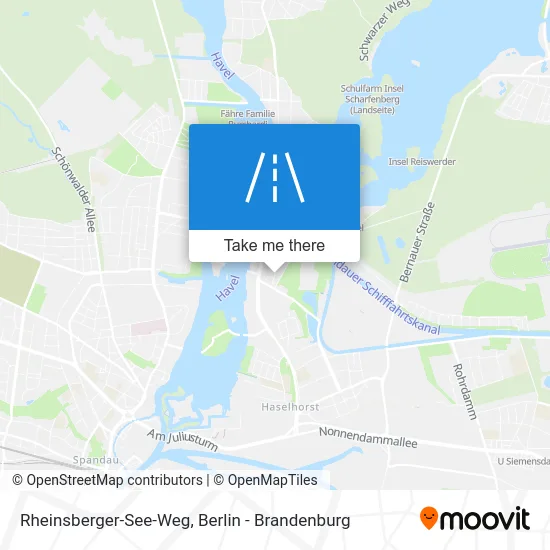 Rheinsberger-See-Weg map