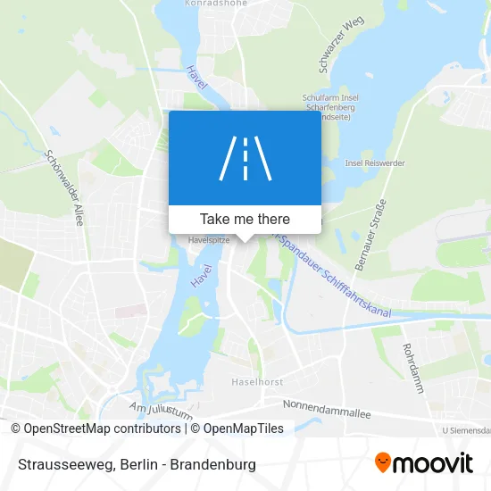 Карта Strausseeweg