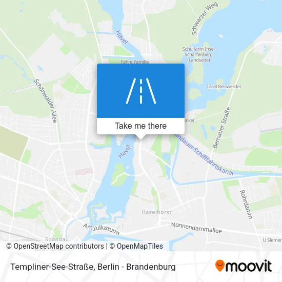 Карта Templiner-See-Straße