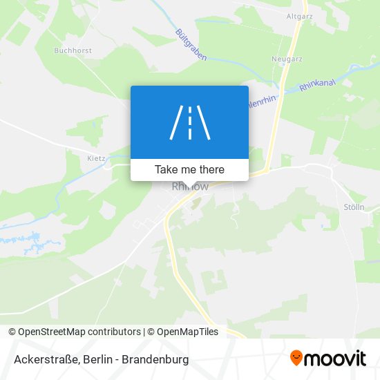 Ackerstraße map