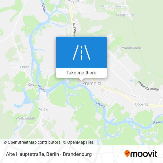 Alte Hauptstraße map