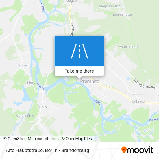 Карта Alte Hauptstraße