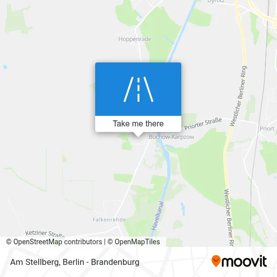 Am Stellberg map