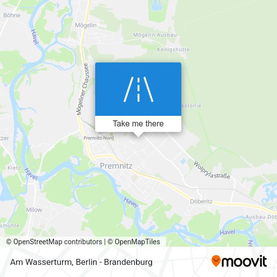 Am Wasserturm map