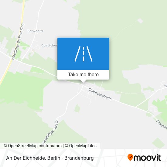 An Der Eichheide map