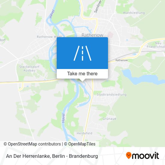 An Der Herrenlanke map