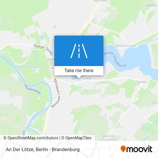 An Der Lötze map