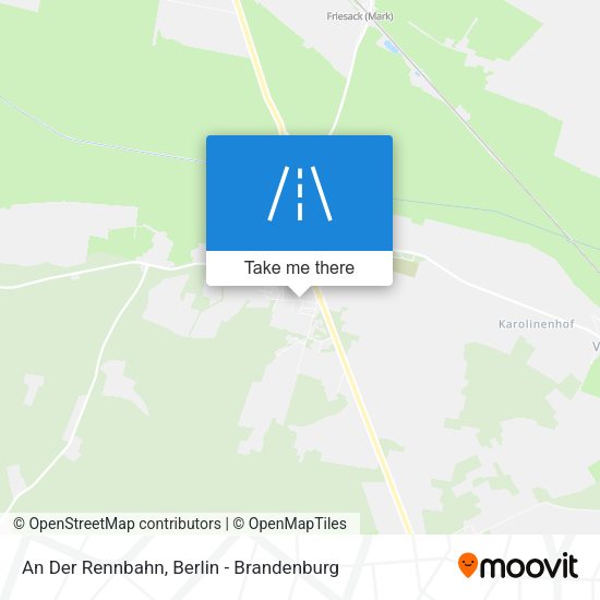 An Der Rennbahn map