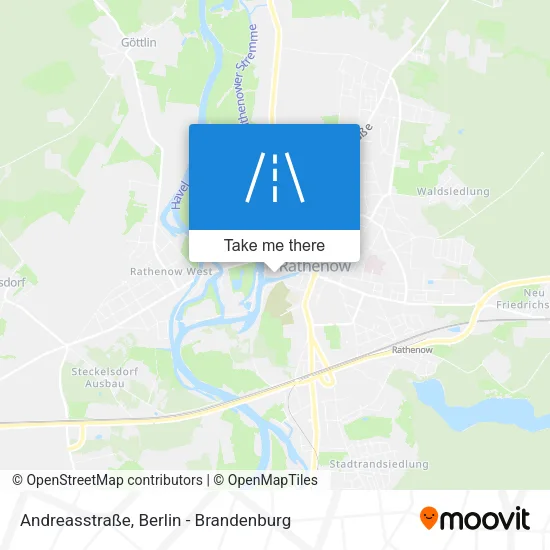 Andreasstraße map