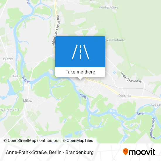 Карта Anne-Frank-Straße
