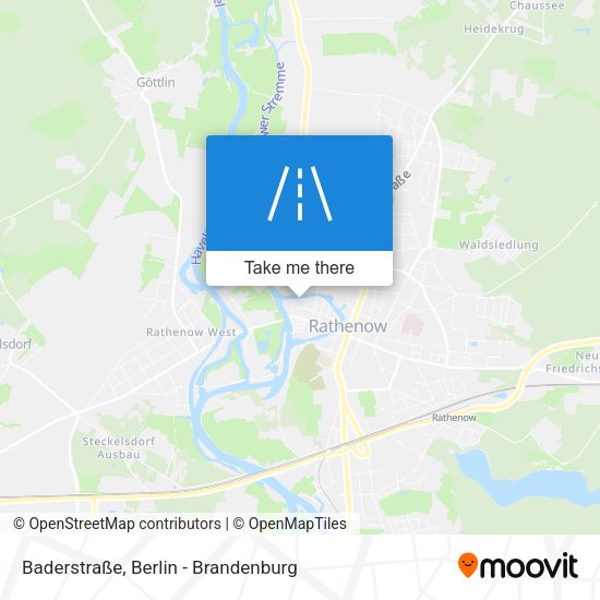 Baderstraße map
