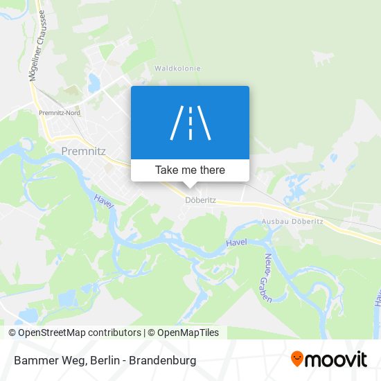 Bammer Weg map