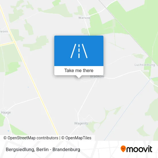 Карта Bergsiedlung